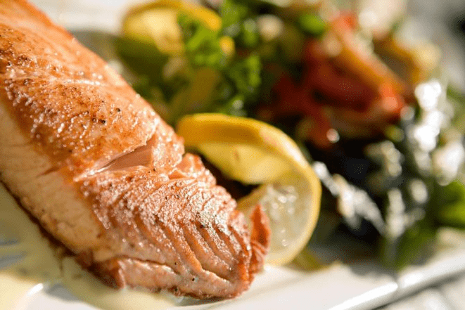 fisk på et proteindiett