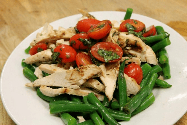 kyllingsalat på proteindiett