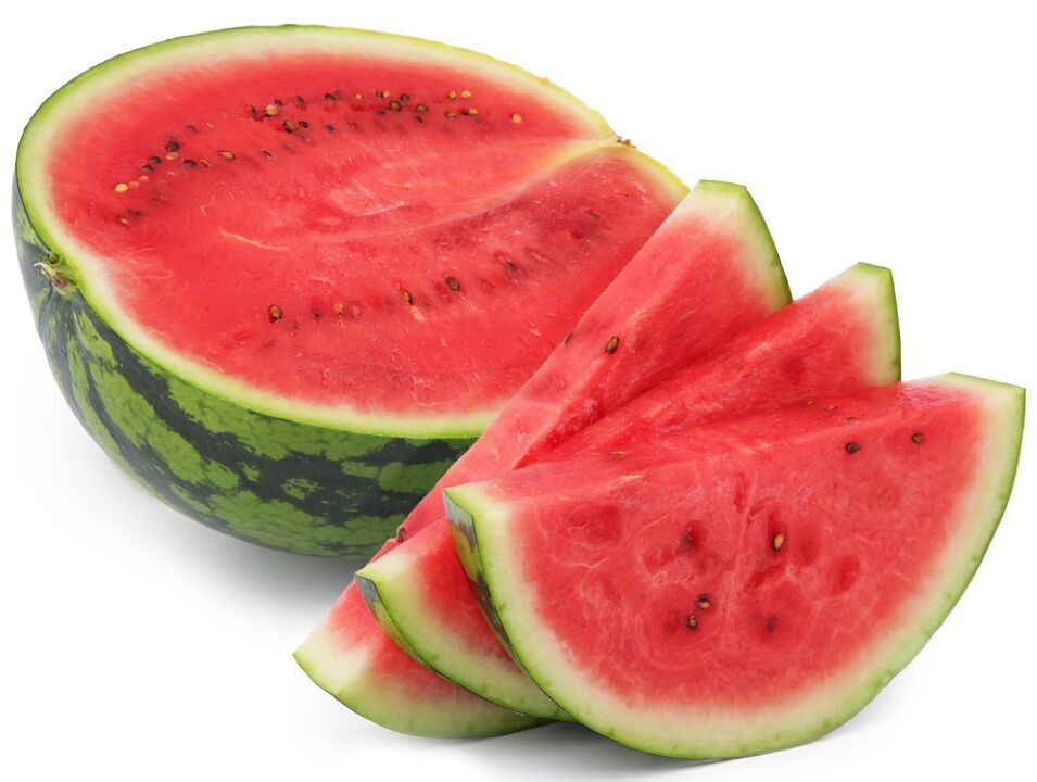 kontraindikasjoner for å miste vekt på vannmeloner