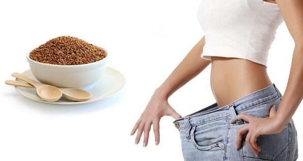 Du kan oppnå et vekttap på 5 kg på 7 dager ved å bruke en bokhvete mono-diett